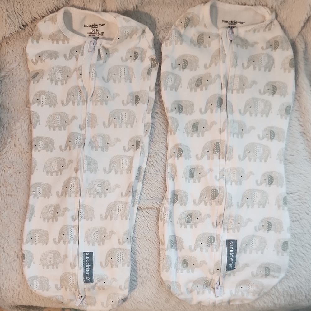 SwaddleMe Elephant Print Swaddles